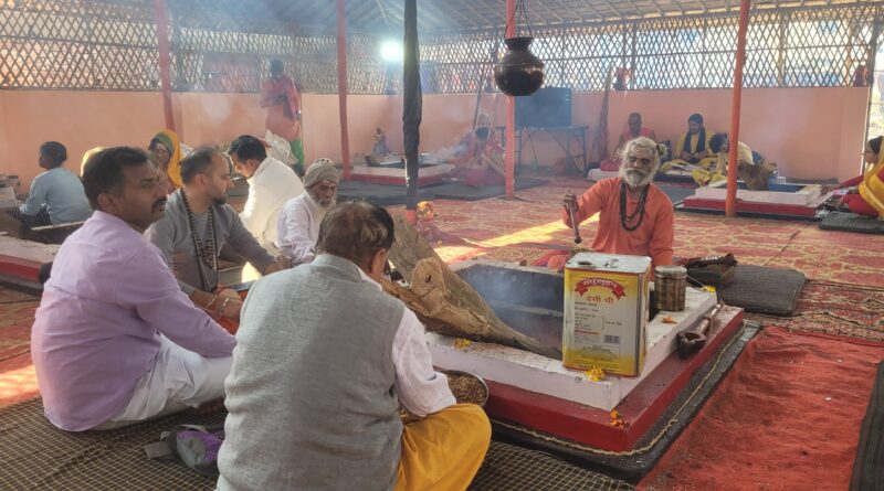 सोमेश्वर महादेव मंदिर में 5 दिवसीय महारुद्र यज्ञका आयोजन